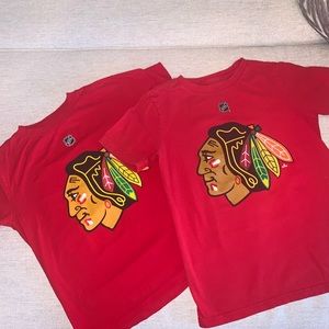 Bundle of 2 Chicago Blackhawks t-shirts